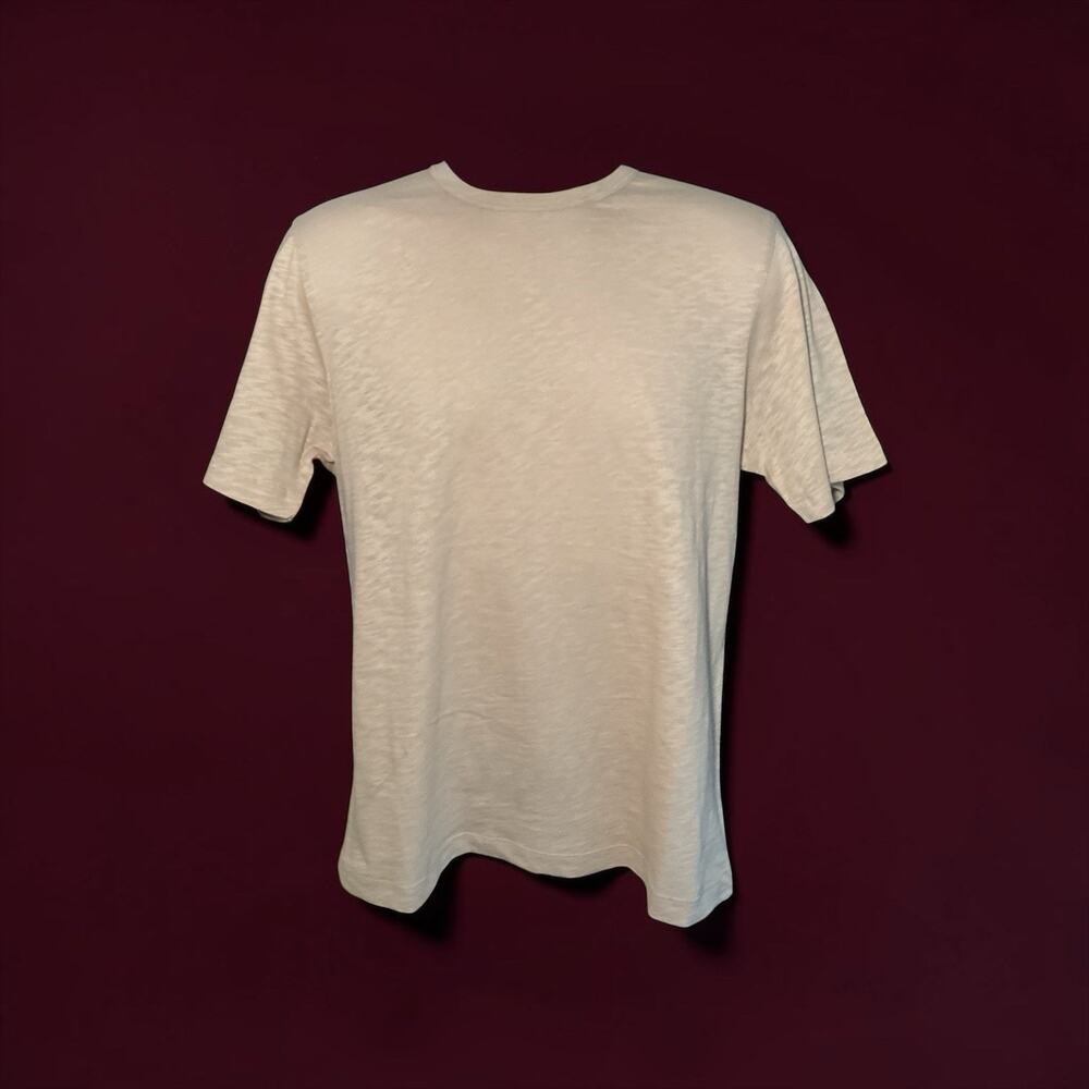 Theory T-Shirt - Made in Peru - Size [M] - [Light Khaki Beige]